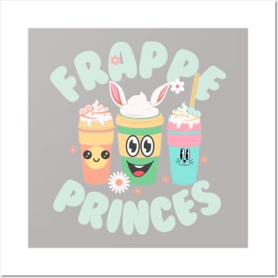 Funny Frappe Coffee Princes. Posters and Art